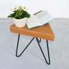 Cork Table-Stool Black