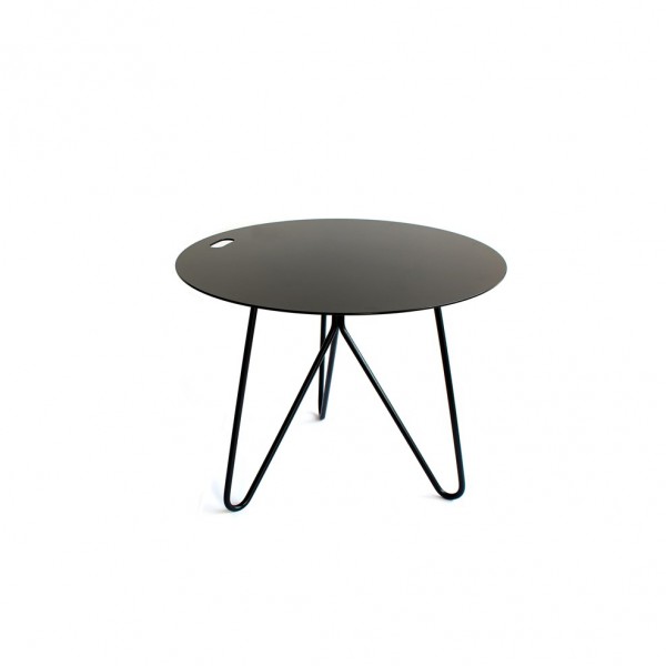 Table d'appoint SEIS noire