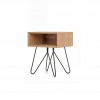 Table d'appoint/chevet NOVE Noire