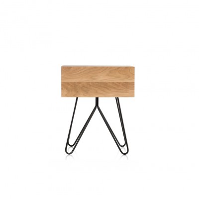 Table d'appoint/chevet NOVE Noire