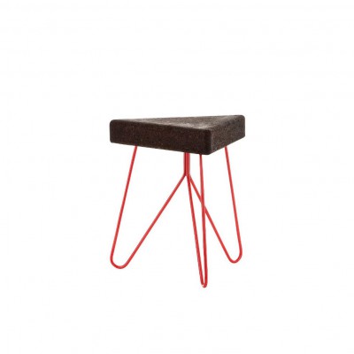 Cork Table-Stool Red