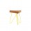 Cork Table-Stool Yellow