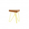 Cork Table-Stool Yellow