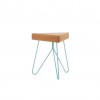 Cork Table-Stool Blue