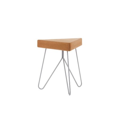 Table-tabouret Liege gris