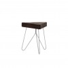 Table-tabouret Liege gris