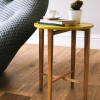 Folding Table mustard