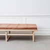 Long vertical bench