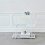 White graphic Shelf