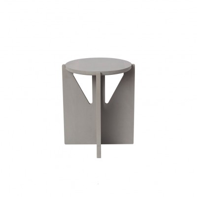 Grey beech side table