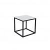 Table basse Cube Marbre Blanc