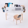 Large Open desk White