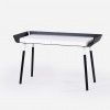 Large Open desk Black