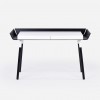 Large Open desk Black