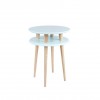 Table haute UFO Medium Blanc