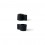 Bougeoirs silicone noir