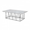 Table basse illusion marbre