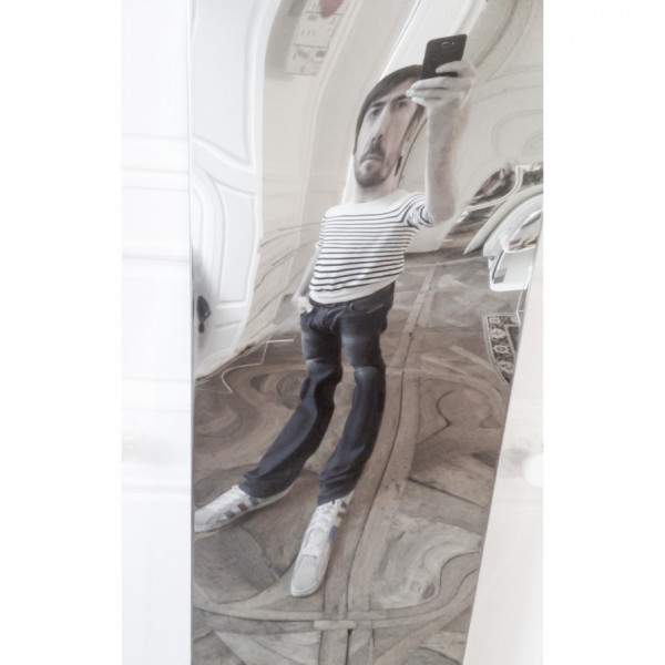 Miroir déformant carré Arne Concept