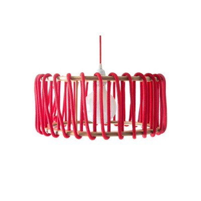 Red macaron lamp