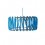 Blue macaron lamp