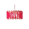 Red macaron lamp