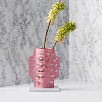 Covering vase Aurea pink