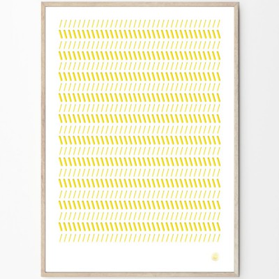 Pink and Yellow trellis