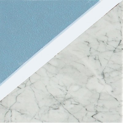 XS Carrara marble & Serenity mirror