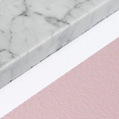 XO Mirror marble & pink
