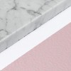 XO Mirror marble & pink
