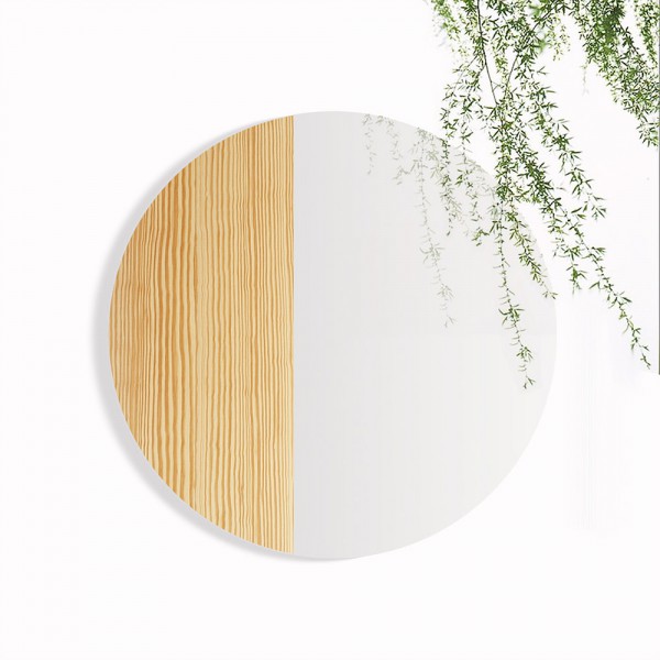 Mono Material Mirror Pinewood