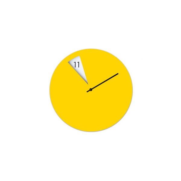 FreakishClock yellow