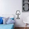 ColoredShape lamp black