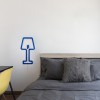 ColoredShape lamp blue