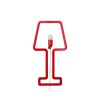 Lampe Minimaliste rouge