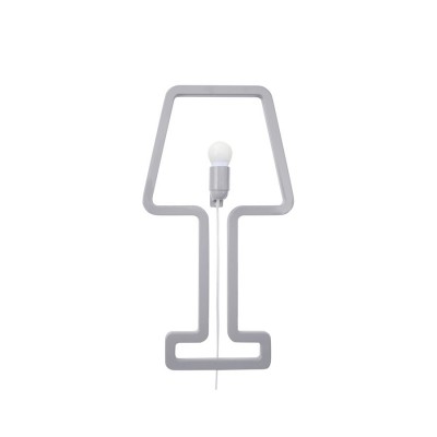 Lampe Minimaliste grise