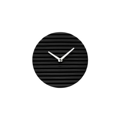 Horloge céramique noire