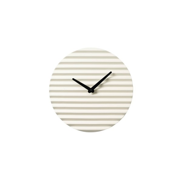 Horloge céramique blanche