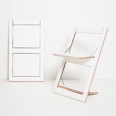 Folding Chair Fläpps White