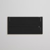Double Etagère slim feuille blanche