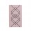 Petit Tapis Borg rose et noir