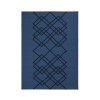 Rug Borg 02 dark blue et noir