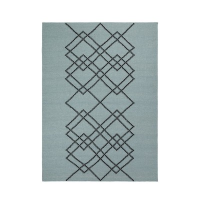 Rug Borg 02 green vintage and black