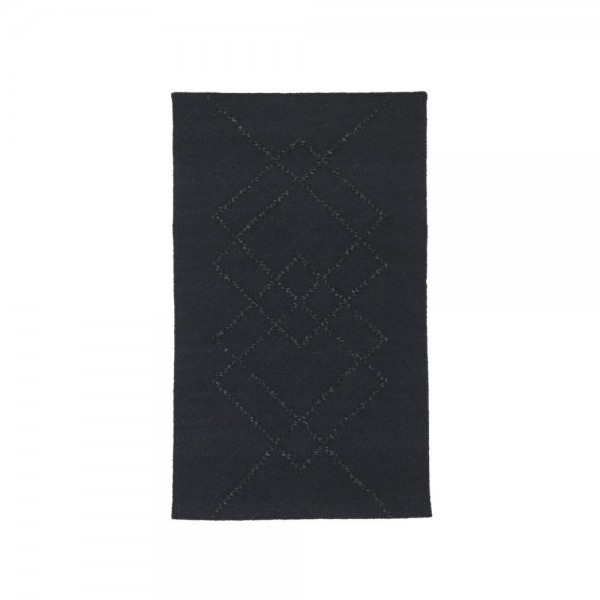 Rug Borg 01 Black on Black