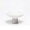 White bowl dark