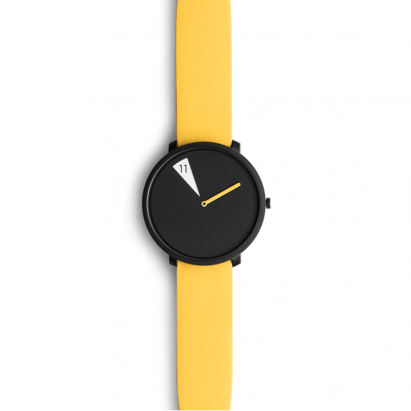 Montre Bracelet Design Jaune