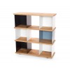 Large Cube Shelf massive oak