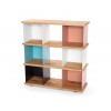 Large Cube Shelf massive oak