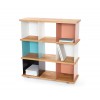 Large Cube Shelf massive oak