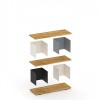 Shelf Cube Medium Massive oak